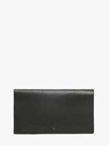 Porte-chéquier Madras Cuir Etrier Noir madras EMAD905